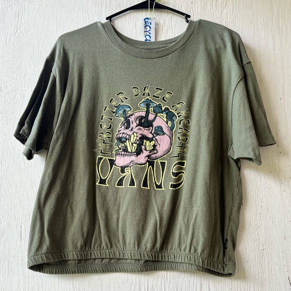 Vans Crop Top “Better Daze Ahead” - Picture 2 of 3